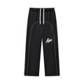 Essential Contrast Sweatpants | Black