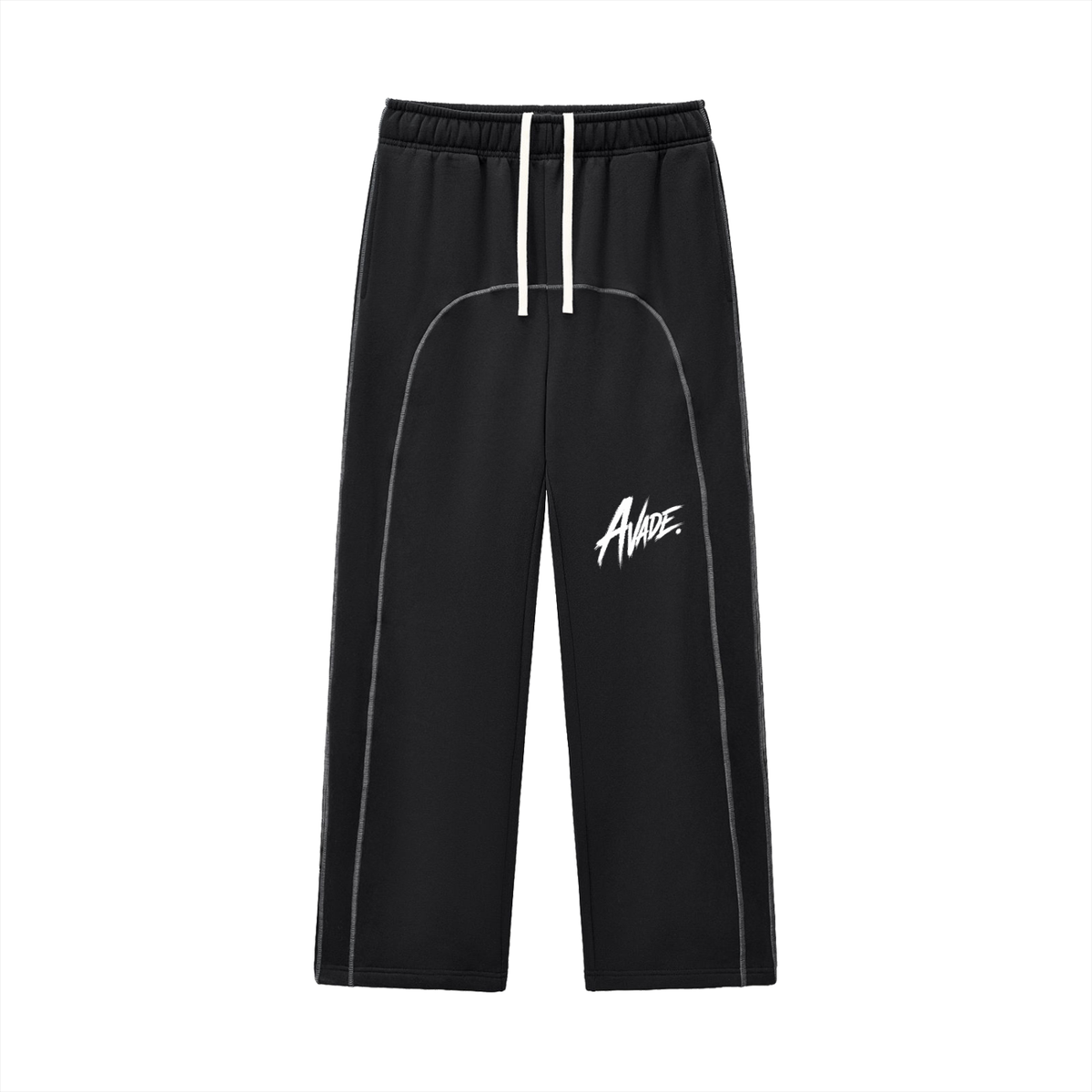 Essential Contrast Sweatpants | Black